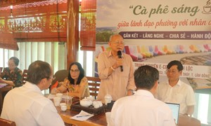 Khi lãnh đạo phường “cà phê sáng với dân”