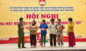 Hải Phòng lan toả mô hình 'không ma tuý' từ tổ dân phố