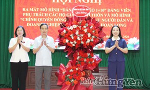Hưng Yên: Ra mắt mô hình “Dân vận khéo 1+10” và mô hình “Chính quyền đồng hành, phục vụ người dân và doanh nghiệp”