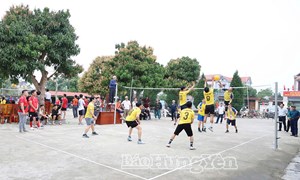 Xã Tiên Tiến phát huy sức dân xây dựng đời sống văn hóa