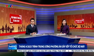 Tháng 4/2025 trình Trung ương phương án sắp xếp tổ chức bộ máy