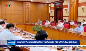 Phát huy dân chủ trong lấy ý kiến nhân dân về sửa đổi Hiến pháp