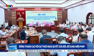 Đồng thuận cao với dự thảo Nghị quyết sửa đổi, bổ sung Hiến pháp năm 2013