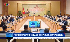 “Chiến dịch Quang Trung” xây, sửa nhà cho nhân dân đã chiến thắng giòn giã