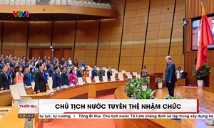 Chủ tịch nước tuyên thệ nhâm chức