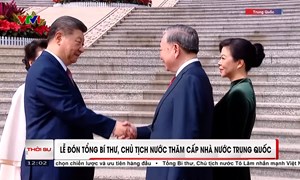 Lễ đón Tổng Bí thư, Chủ tịch nước Tô Lâm thăm cấp Nhà nước đến Trung Quốc