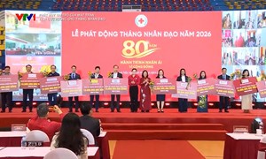 Tích cực hưởng ứng tháng nhân đạo