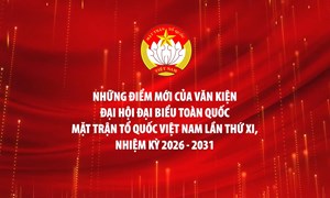 Những điểm nhấn nổi bật của Văn kiện Đại hội đại biểu toàn quốc MTTQ Việt Nam lần thứ XI, nhiệm kỳ 2026 - 2031