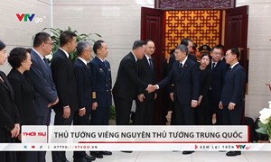 Thủ tướng Lê Minh Hưng viếng nguyên Thủ tướng Trung Quốc