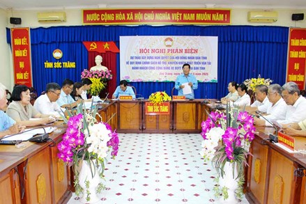 Ủy ban MTTQ tỉnh Sóc Trăng phản biện xã hội về chính sách hỗ trợ, khuyến khích phát triển vận tải hành khách công cộng 