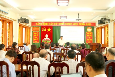 Ủy ban MTTQ tỉnh Hà Giang lấy ý kiến vào Đề án sắp xếp, tinh gọn tổ chức bộ máy MTTQ, các đoàn thể và hội quần chúng