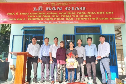 Khánh Hòa xóa nhà tạm, nhà dột nát: Không để ai bị bỏ lại phía sau