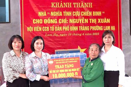 Ủy ban MTTQ phường Lam Hạ phát huy vai trò trong bảo đảm an sinh xã hội