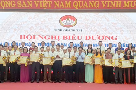 Quảng Trị: Biểu dương cán bộ Mặt trận, Trưởng ban Công tác Mặt trận tiêu biểu giai đoạn 2020-2025