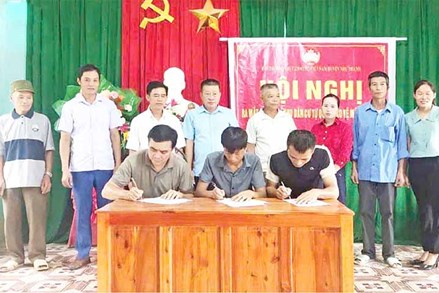 Ủy ban MTTQ các cấp huyện Như Thanh xây dựng môi trường sống xanh, sạch, đẹp, an toàn