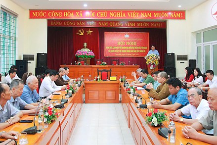 Vĩnh Phúc: Gặp mặt đại biểu các tôn giáo, người có uy tín trong đồng bào dân tộc thiểu số