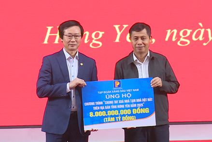 Hưng Yên: Trên 27,5 tỷ đồng ủng hộ Chương trình xóa nhà tạm, nhà dột nát