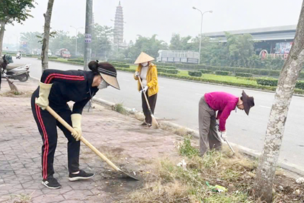 Phụ nữ thành phố Nam Định chung tay bảo vệ môi trường