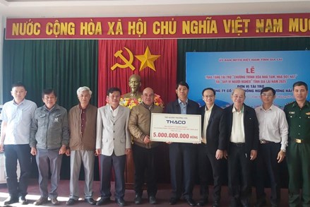 Gia Lai tiếp nhận trên 247 tỷ đồng hỗ trợ xóa nhà tạm, nhà dột nát