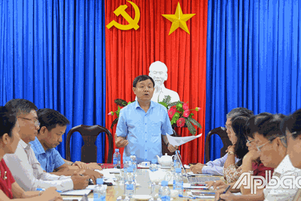 Ủy ban MTTQ tỉnh Đồng Tháp họp Ban Thường trực tháng 7/2025