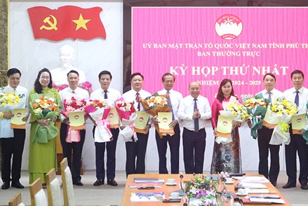 Kỳ họp thứ Nhất, Ban Thường trực Ủy ban MTTQ tỉnh Phú Thọ