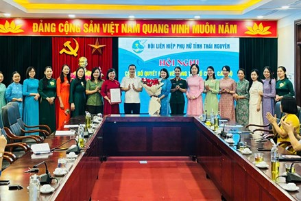 Công bố quyết định thành lập các tổ chức chính trị - xã hội tỉnh Thái Nguyên