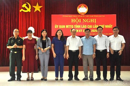 Hội nghị Ủy ban Mặt trận Tổ quốc tỉnh Lào Cai lần thứ nhất, nhiệm kỳ 2024 -2029