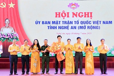 Hội nghị Ủy ban Mặt trận Tổ quốc tỉnh Nghệ An (mở rộng)