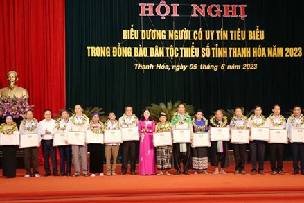 Thanh Hóa: Phát huy vai trò người có uy tín trong đồng bào dân tộc thiểu số
