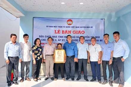 Thành phố Hồ Chí Minh: Hàng trăm căn nhà được xây dựng, sửa chữa hỗ trợ người nghèo