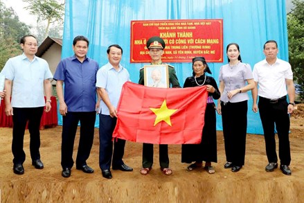 Tuyên Quang: Hoàn thành xóa nhà tạm cho người có công và thân nhân liệt sĩ