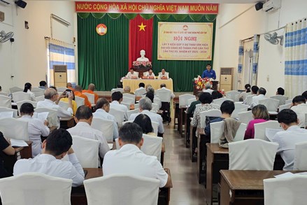 Thành phố Cần Thơ: Lấy ý kiến dự thảo Văn kiện Đại hội đại biểu Đảng bộ thành phố nhiệm kỳ 2025 -2030