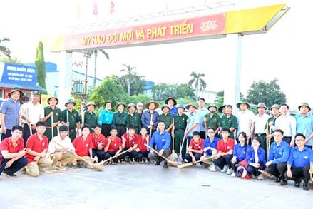 “Ngày thứ Sáu vì Mỹ Hào sáng - xanh - sạch - đẹp”