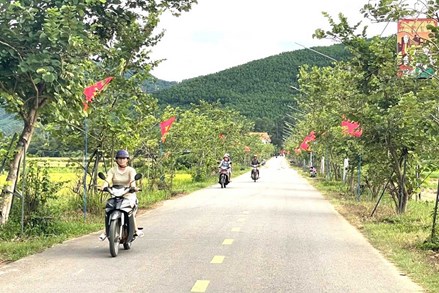 Kim Sơn chung sức dựng xây nông thôn mới