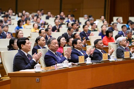 Khai mạc trọng thể Kỳ họp thứ Chín, Quốc hội Khóa XV: Kỳ họp lịch sử, quyết định các vấn đề lịch sử của đất nước
