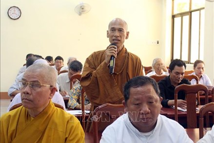 Ninh Thuận: Tổ chức Hội nghị lấy ý kiến đóng góp về dự thảo Nghị quyết sửa đổi, bổ sung một số điều của Hiến pháp năm 2013