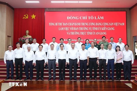 Tổng Bí thư Tô Lâm: Tăng cường nội lực và sức cạnh tranh cho khu vực Tây Nam Bộ 