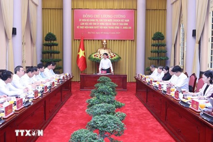 Chủ tịch nước Lương Cường: Hợp nhất Hưng Yên và Thái Bình là lựa chọn có tính đột phá 