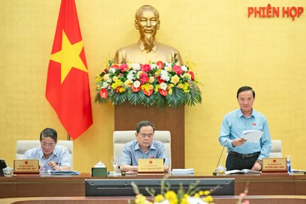 Ủy ban Thường vụ Quốc hội cho ý kiến về Đề án sắp xếp đơn vị hành chính cấp tỉnh và các nghị quyết về sắp xếp đơn vị hành chính cấp xã năm 2025