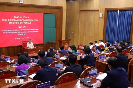 Tổng Bí thư Tô Lâm: “Xây dựng đội ngũ cán bộ đủ năng lực đưa đất nước bước vào kỷ nguyên mới” 