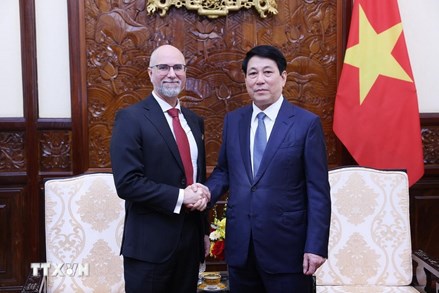 Chủ tịch nước Lương Cường tiếp Đại sứ Canada và Iran