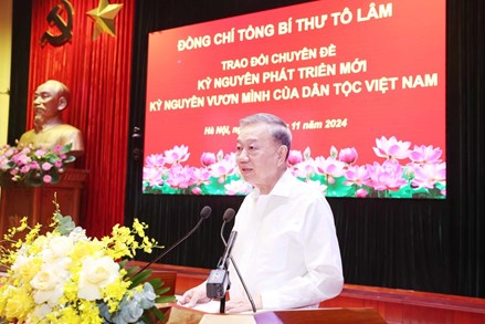 Bài viết của Tổng Bí thư Tô Lâm: "Việt Nam vững bước tiến vào kỷ nguyên mới và những vấn đề đặt ra đối với sự nghiệp bảo vệ Tổ quốc"