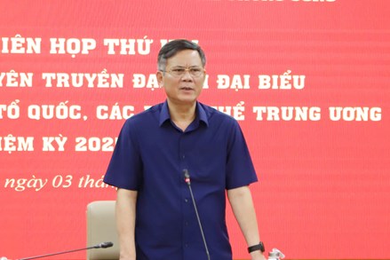 Tạo sức lan tỏa mạnh mẽ và không khí thi đua sôi nổi trước thềm Đại hội đại biểu Đảng bộ MTTQ, các đoàn thể Trung ương