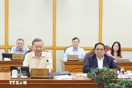 Tổng Bí thư Tô Lâm: Kịp thời tháo gỡ khó khăn, vướng mắc khi vận hành bộ máy mới