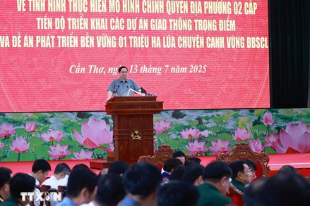 Thủ tướng Phạm Minh Chính: Chính quyền địa phương 2 cấp phải vận hành thông suốt, chuyên nghiệp và đồng bộ 