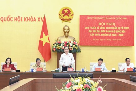 Chủ tịch Quốc hội Trần Thanh Mẫn: Giới thiệu nhân sự bảo đảm khách quan, minh bạch, coi trọng chất lượng 