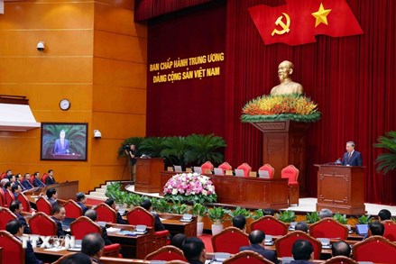 Ngày làm việc thứ hai và bế mạc Hội nghị lần thứ 12 Ban Chấp hành Trung ương Đảng khoá XIII