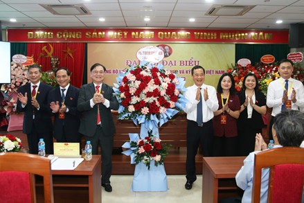 Phó Bí thư Đảng ủy MTTQ, các đoàn thể Trung ương Nguyễn Thái Học dự Đại hội Đảng bộ Liên hiệp các Hội Khoa học và Kỹ thuật Việt Nam