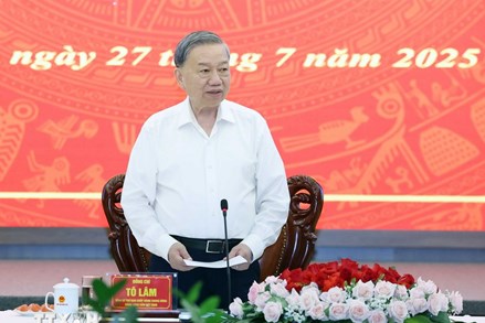 Tổng Bí thư Tô Lâm: Tinh thần 'Điện Biên Phủ' phải tiếp tục được thắp lên như một mệnh lệnh phát triển