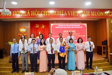 Ông Lê Trí Thanh giữ chức Bí thư Đảng ủy MTTQ Việt Nam thành phố Đà Nẵng